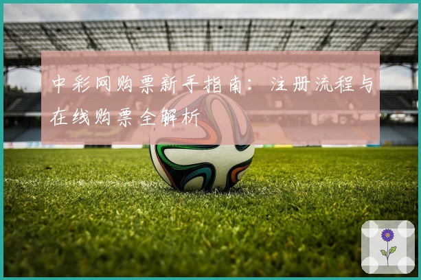 中彩网购票新手指南：注册流程与在线购票全解析